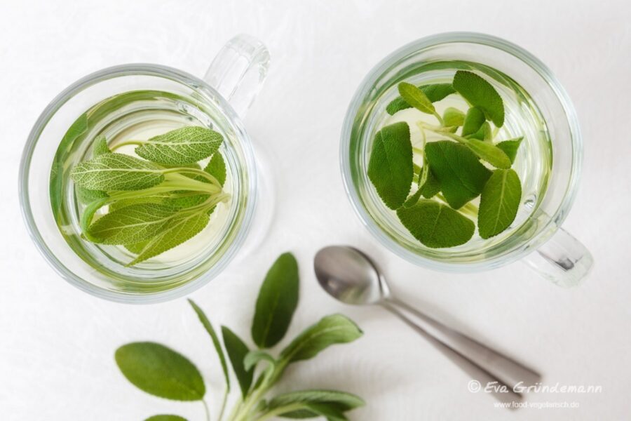 Ein einfaches Rezept für Salbeitee