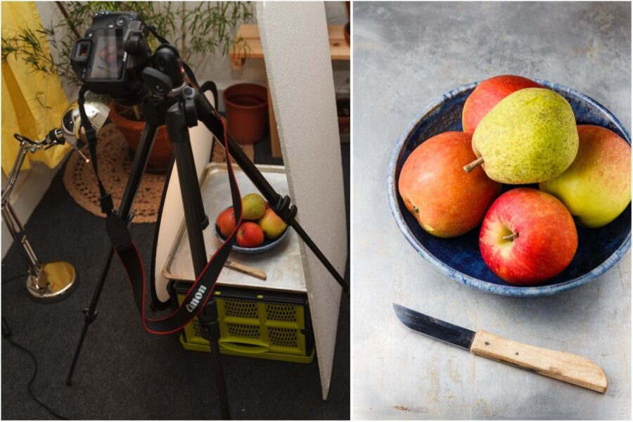 Food-Fotografie Tipps für Einsteiger | Kunstlicht mit Minimalausstattung