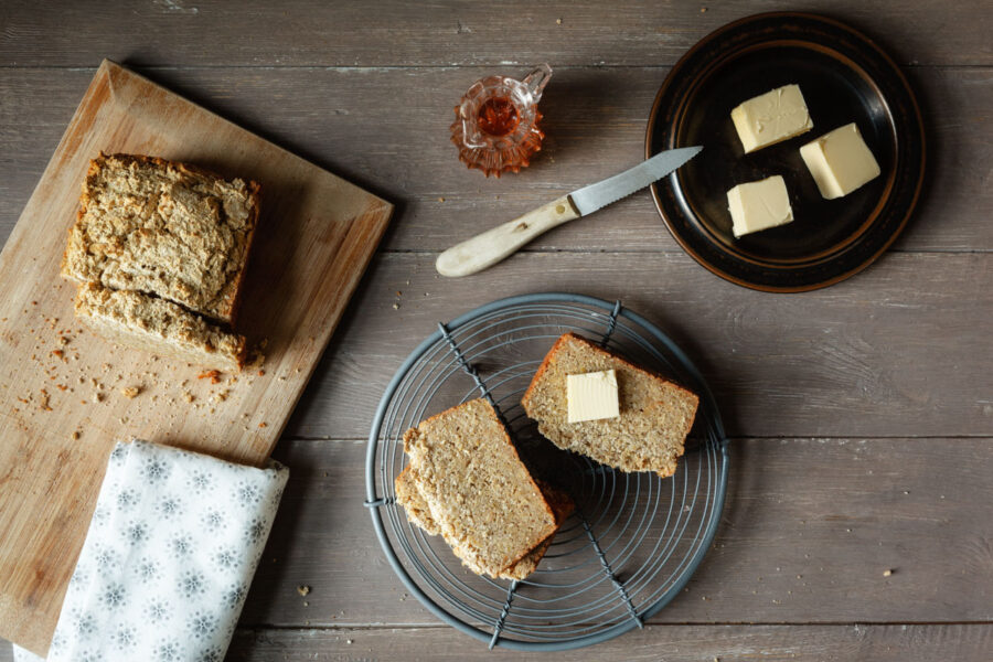 Header zum Beitrag: Glutenfreies Buchweizenbrot backen