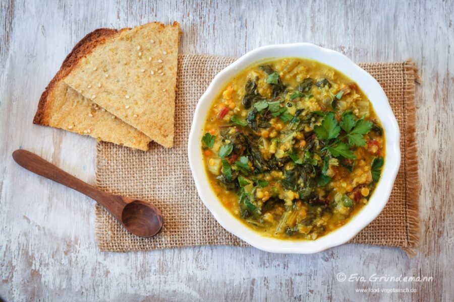 Mangold-Linsen-Curry (vegan)