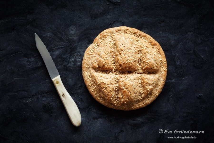 Vollkorn-Dinkel-Fladenbrot