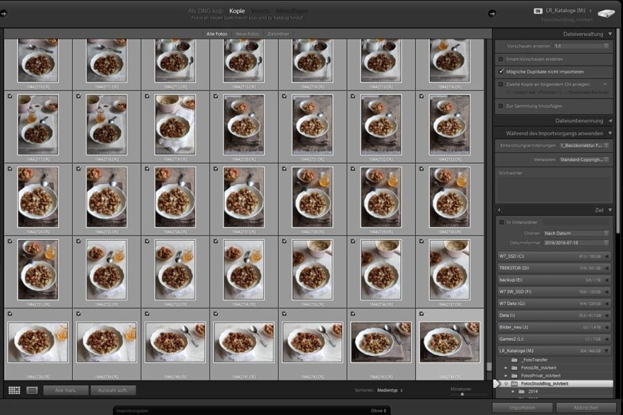 Mein Foto-Workflow mit Lightroom | Teil 1: Vorlagen erstellen