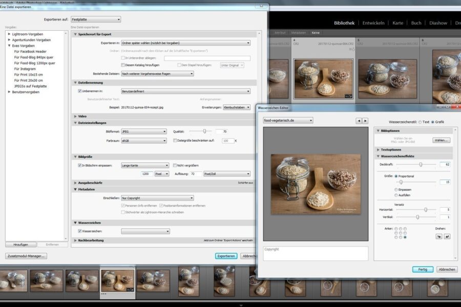 Mein Foto-Workflow mit Lightroom | Teil 4: Exportvorgaben